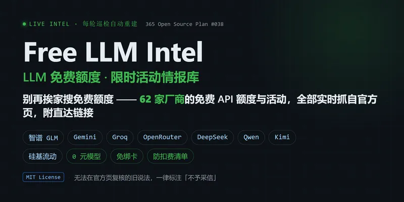 free-llm-intel 预览图