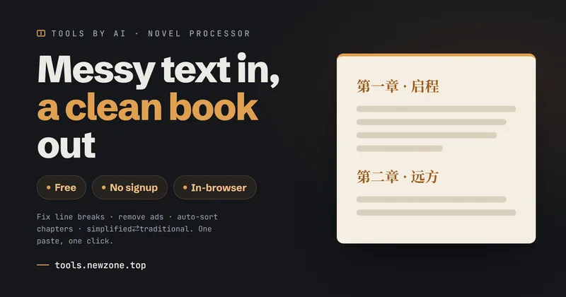 Novel Processor 预览图