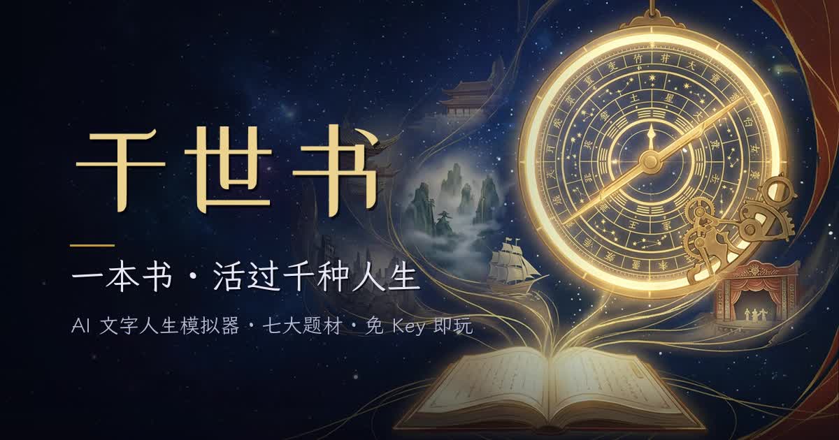 千世书 Thousand Lives 预览图